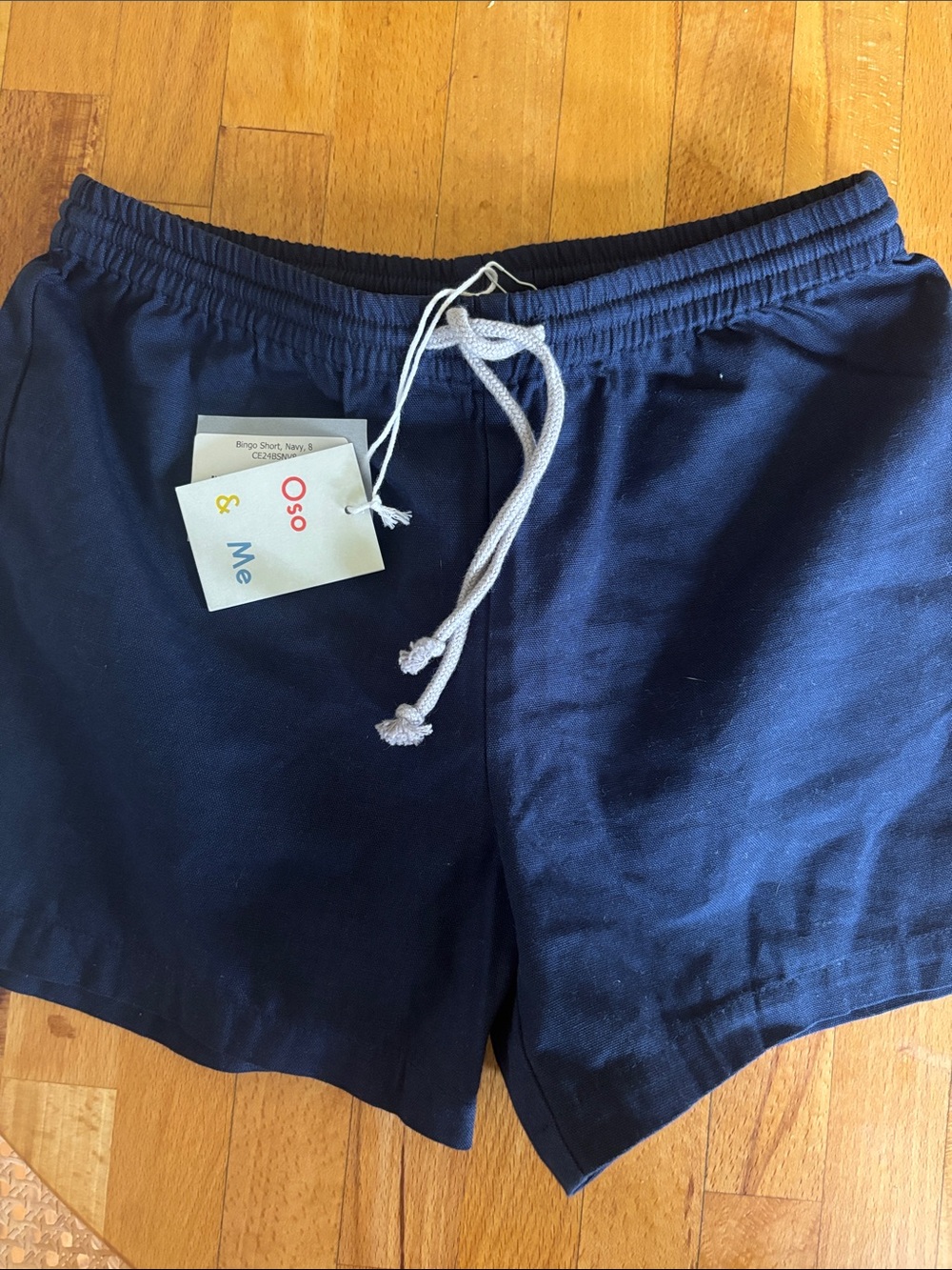 Oso & Me Bingo Shorts Navy 8y